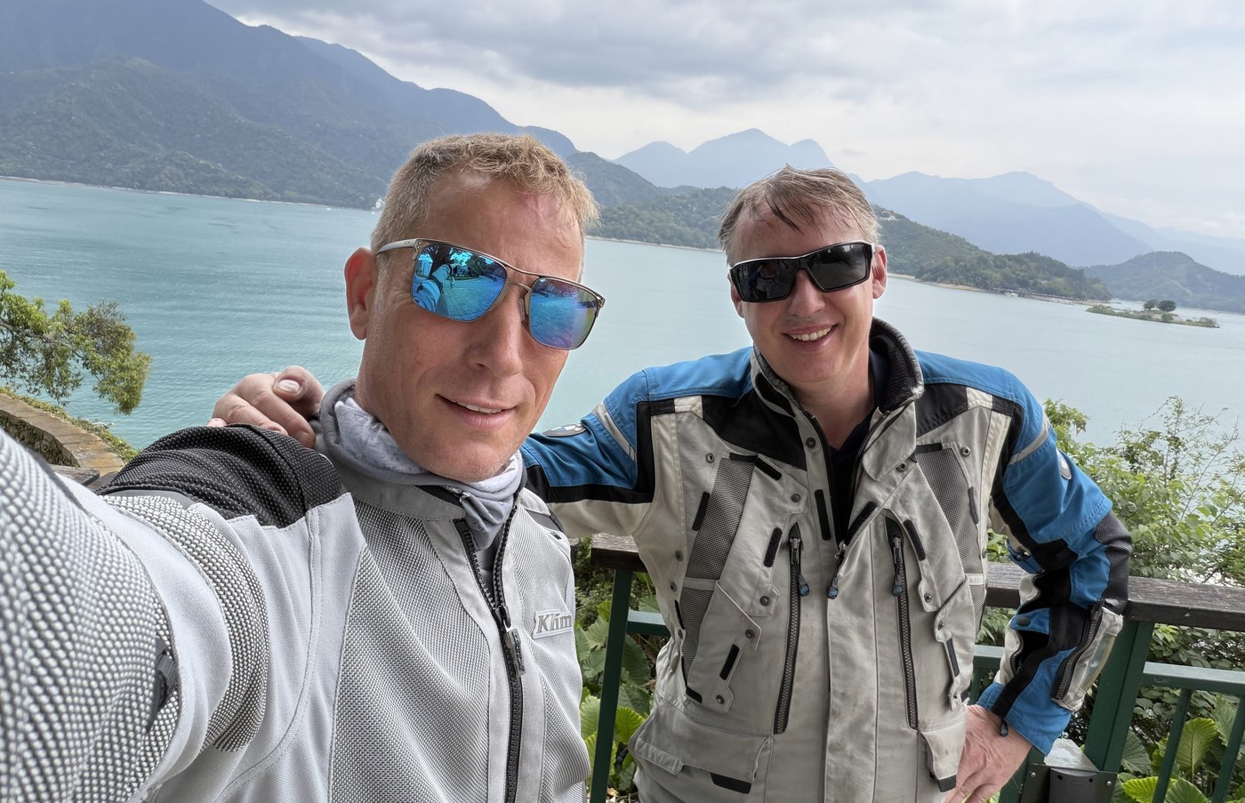 Adrian and Thierry in Taiwan